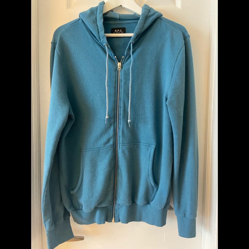 APC Knit Zip Up Hoodie